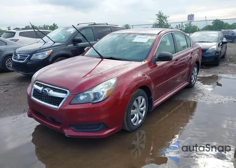 2013 Subaru Legacy 2.5I из США, поврежденный, VIN 4S3BMBA67D3046229